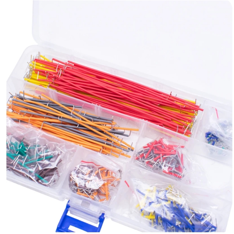 350PCS 560PCS 840PCS Preformed Breadboard Jumper Wire Kit 14 Lengths Assorted for Breadboard Prototyping Circuits