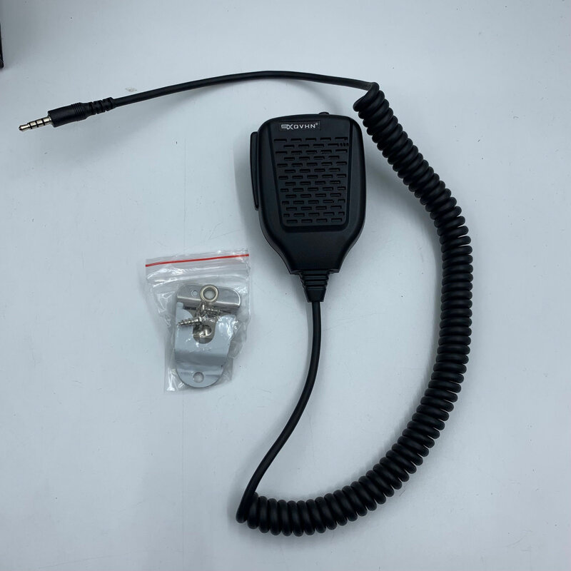 Microphone haut-parleur pour zello, prise jack 3.5mm, PTT, déterminer et lancer