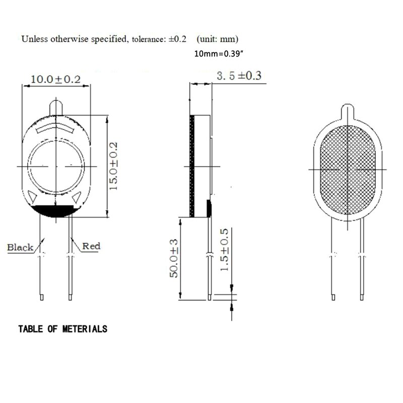 2 Stück Mini 1510 8 Ohm 1 Lautsprecher mit Kabelanschluss für Notebook-DIY-Reparatur