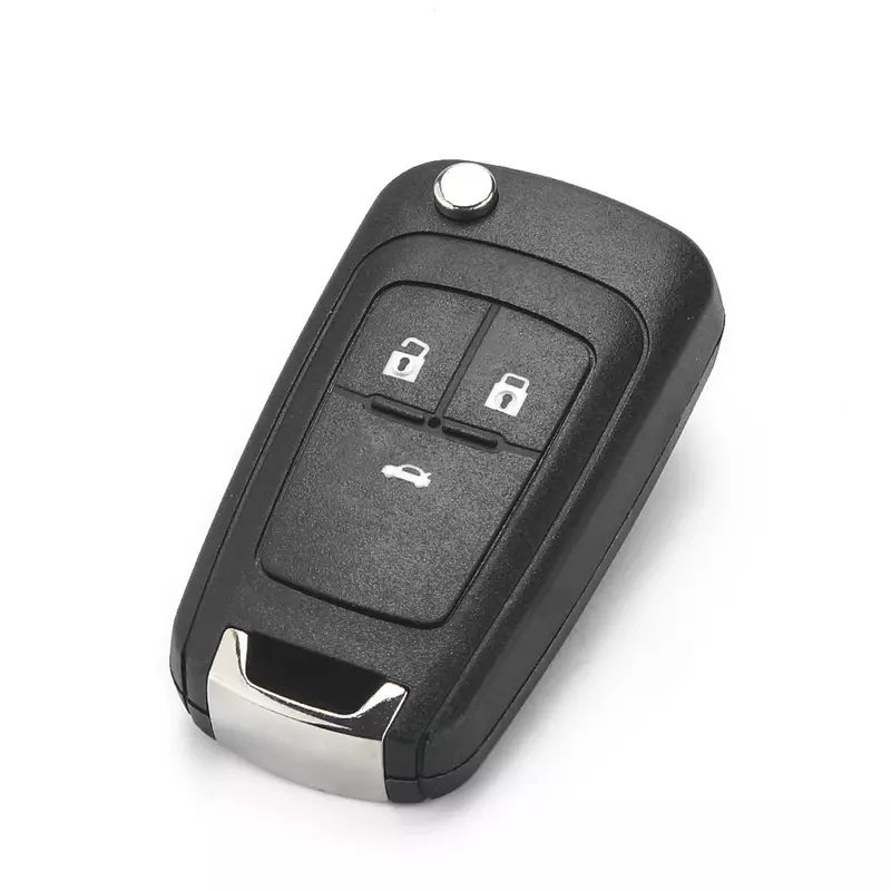 KEYYOU Shell Kunci Mobil Remote Lipat Flip untuk Chevrolet Cruze Epica Lova Camaro Impala 2 3 4 5 Tombol Pengganti Pisau HU100