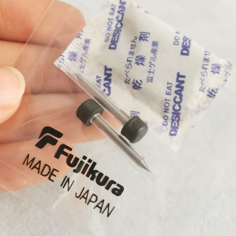 Gratis pengiriman FSM-50S 50R 60S 70S 80S 60R 70S + 80S + 70R Fusion Splicer batang elektroda las buatan Jepang ELCT2-20A untuk Fujikura