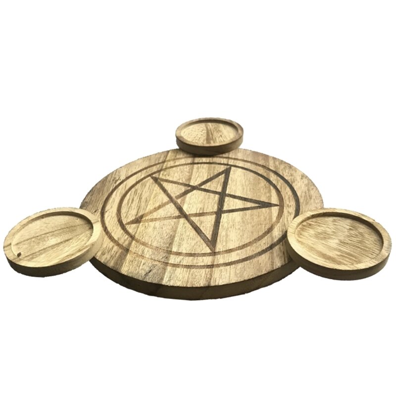 Kerzenständer Astrologie Pentagramm Kerzenhalter Dekore Meditation Kerzenhalter