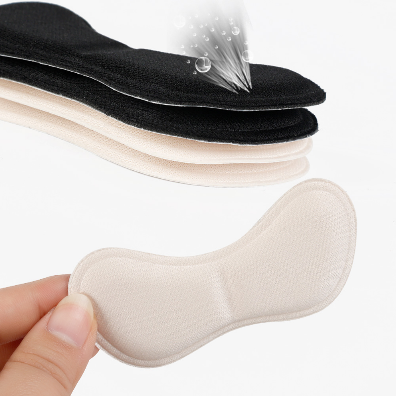 Palmilhas de calcanhar para alívio da dor para mulheres, ajuste de tamanho protetor do calcanhar, almofadas de almofada antidesgaste, cuidados com os pés, inserção de sapatos