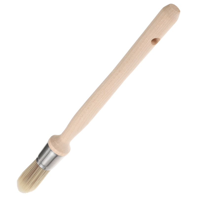 Pennello rotondo spazzolatura Trim Head forniture per il miglioramento della casa strumenti di betulla spazzolato