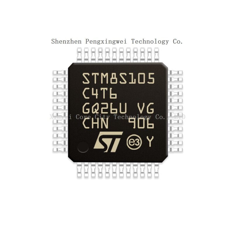 STM8S105C4T6 STM STM8 STM8S STM8S105 C4T6 STM8S105C4T6TR, microcontrolador de LQFP-48 nuevo 100% Original (MCU/MPU/SOC) CPU