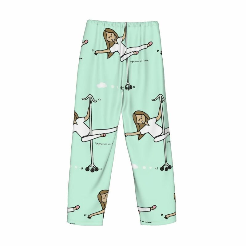 Pantalones de pijama personalizados para hombre, ropa de Enfermera, médico Ropa de dormir elástica con bolsillos