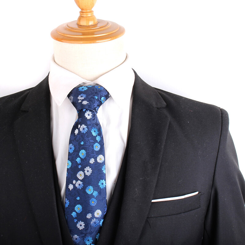 Woven Neck Ties For Men Women Classic Floral Tie Suits Skinny Ties Boy Girls Necktie  Gravatas Gift Groom Neckties For Wedding
