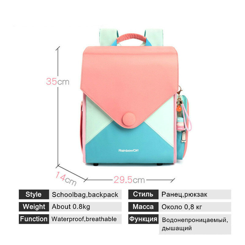 Модный рюкзак для девочек, школьные сумки, Детские рюкзаки, рюкзак для девочек, сумка для учебников