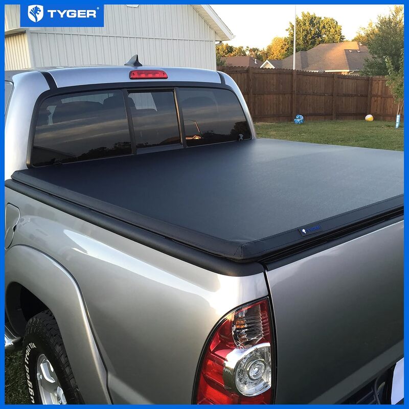 2024 New T3 Soft Tri-fold Truck Bed Tonneau Cover Compatible with 2005-2015 Toyota Tacoma  5' (60") Bed  TG-BC3T1030 | USA | NEW