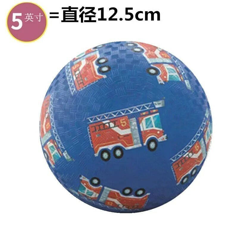 Cartoon rubber ball baby racket toy ball