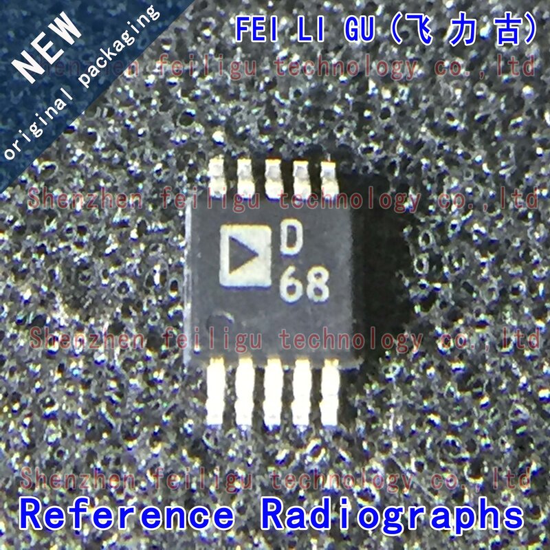 1 ~ 30pcs 100% neues Original AD9833BRMZ-REEL7 ad9833brmz ad9833 Siebdruck: d68 Paket: msop10 direkter digitaler Synthese chip