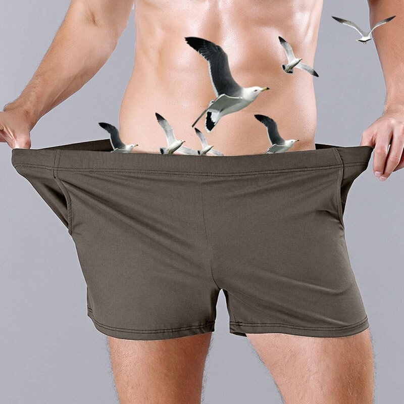 Мужские повседневные хлопковые дышащие мягкие шорты с эластичным поясом однотонные летние короткие брюки для мужчин Домашняя одежда плавки одежда