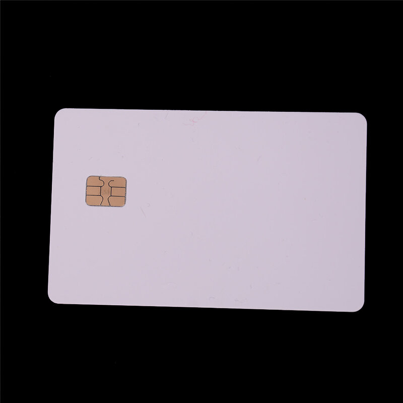 Carte à puce vierge ISO PVC IC, 5 pièces, carte à puce de Contact blanc, offre spéciale