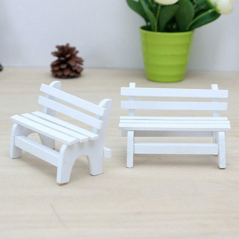 Micro chaise miniature pour intérieur, Micro chaise de paysage créative et Durable