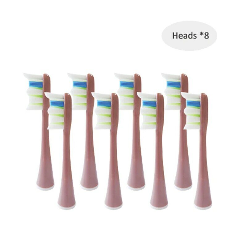 CANDOUR-Cabezal de cepillo de dientes eléctrico sónico reemplazable, cabezales suaves, 5166, 5168, 5113, 5118, 51618