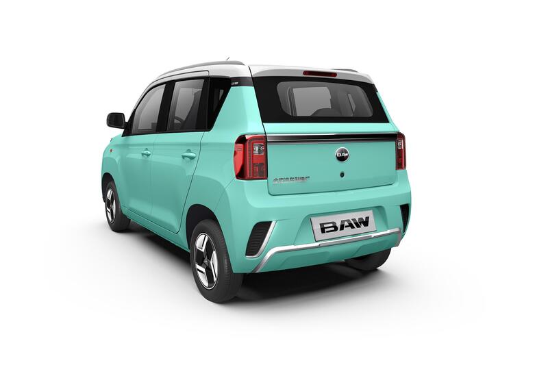 รถยนต์ไฟฟ้าสี่ล้อ BAW Jiabao รถไฟฟ้าขนาดเล็กของแท้รถยนต์พลังงานไฟฟ้าใหม่ประหยัดและราคาไม่แพงจากประเทศจีน