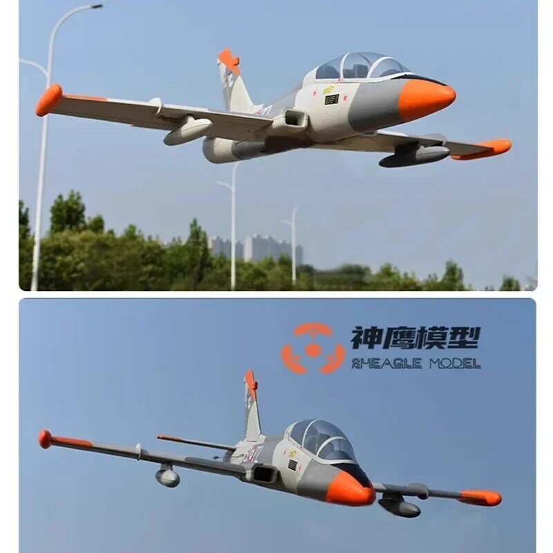New Remote-Controlled Aircraft Model Mb339 Ducted Fighter 50mm Ducted Electric Fixed Wing Aircraft Model Rc Plane Toy Gift