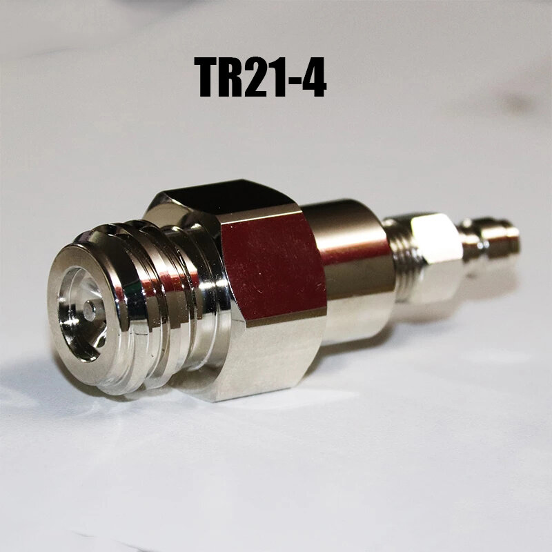 Pembuat air Soda ke tangki Co2 eksternal, adaptor silinder dan Kit selang W21.8-14 G3/4 CGA320 dengan konektor pemutus cepat