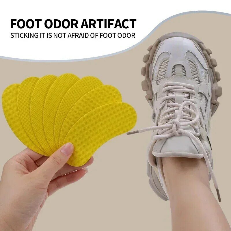 Shoes Deodorant Paste Shoe Odor Deodorizer Patch Footwear Stink Antibacterial Removal Insole Freshness Sticker Foot Care