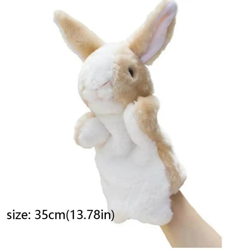 박제 동물 토끼 손 인형 패션 만화 부드러운 봉제 토끼, 8 색 조기 교육