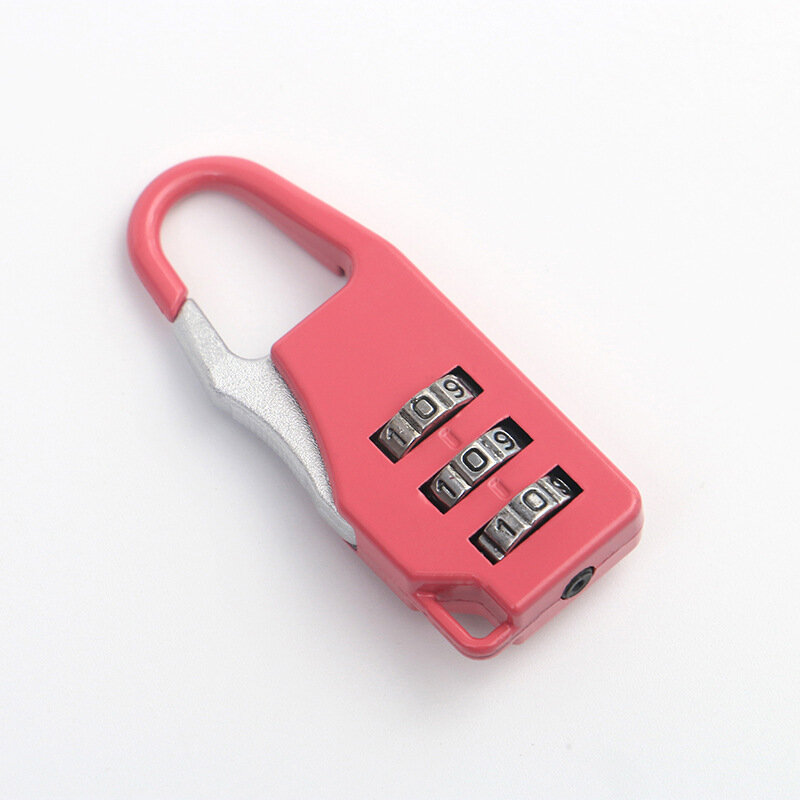 Zinc Alloy Mini Password Lock Luggage Bag Password Lock Cabinet Lock Color Password Lock Anti-theft Lock Card Holder Travel Lock