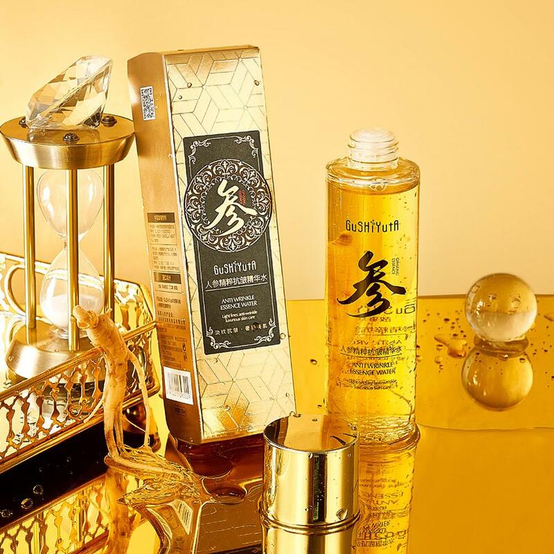 Gouden Ginseng Face Essence Polypeptide Anti-Rimpel Hydraterende Verzorgingsproducten Dropshipping Serum Huid Q9r1