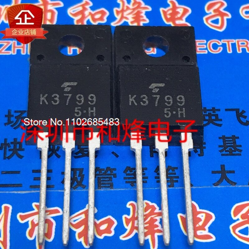 (5 pz/lotto) K3799 2 sk3799 TO-220F 900V 8A