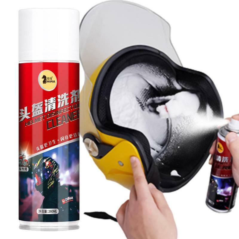 Multipurpose Foam Cleaner Foam Cleanser Free Rinse Sterilizing Dry Cleaning Spray Helmets Lid Care Maintenance Cleaning Foam For