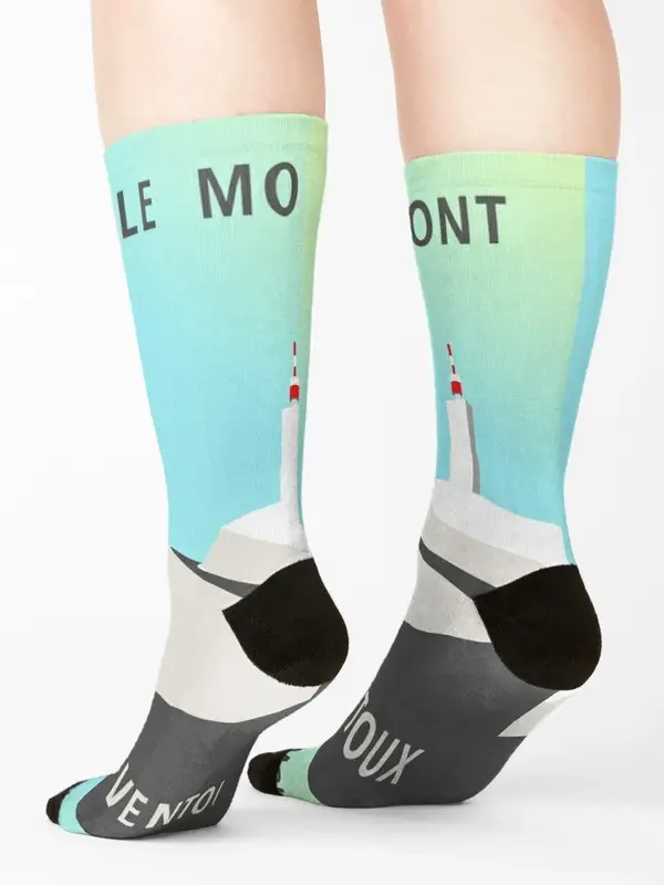 Le Mont Ventoux Socks Climbing happy winter Women's Socks Men's