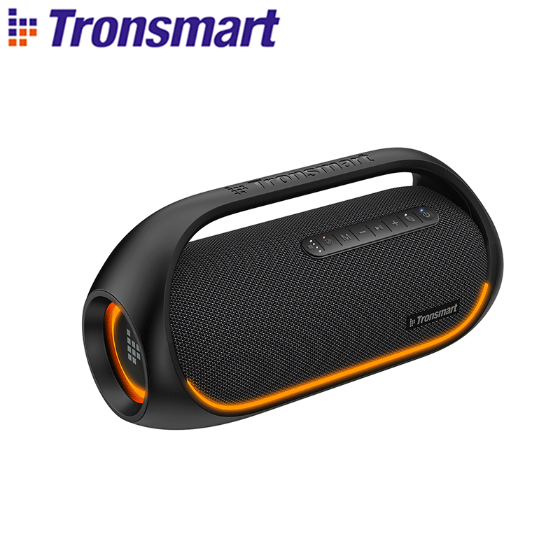 Tronsmart Bang Speaker 60W Bluetooth Speaker with Lossless Hi-Res Audio, Heavy Bass, App Control, Portable Handle, for Party
