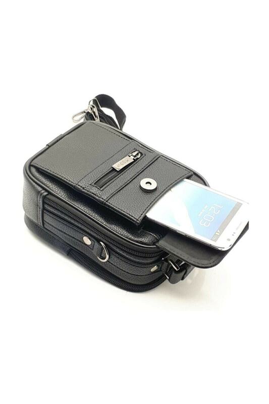 Caixa de aço masculino mão e bolsa de ombro com compartimento do telefone tamanho pequeno elegante útil entrega rápida e segura 2022 modelo de tendência