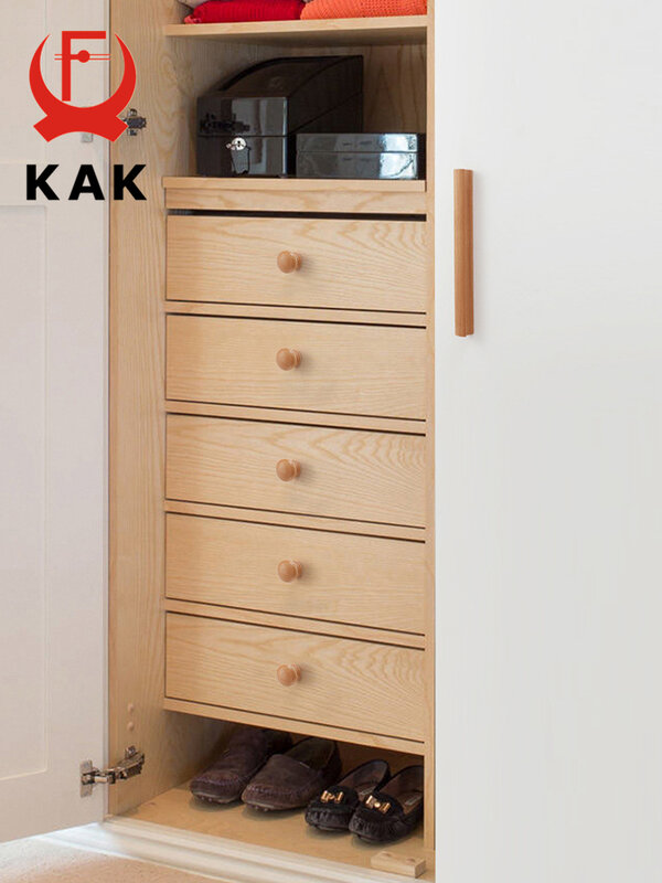 KAK-tiradores de madera para muebles, tiradores de 1200mm de largo para armarios y cajones, pomos de tocador, tiradores de armario, herrajes para puerta de cocina