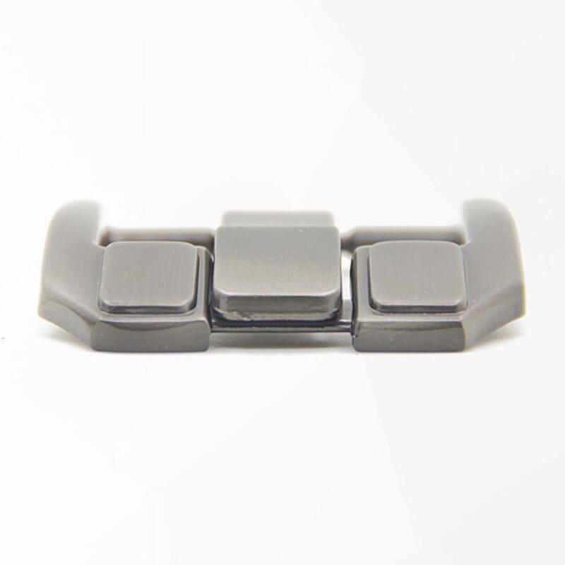 Peças de fivela de cinto retangular para homens e mulheres, pulseira de couro artesanal, resistente, único dente, acessórios DIY, 2 peças, 36mm, 0mm