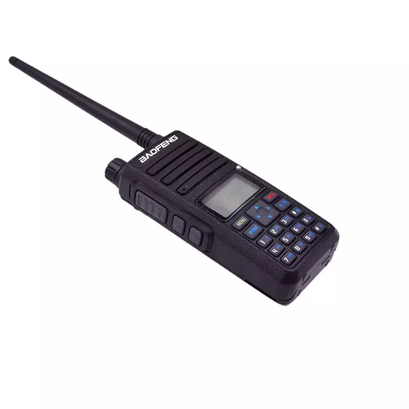 BaoFeng-HAM rádio bidirecional, VFM, teclado UHF, leitor de rádios FM, esportes ao ar livre, camping, caminhadas, comunicação sem fio, H6, 10W