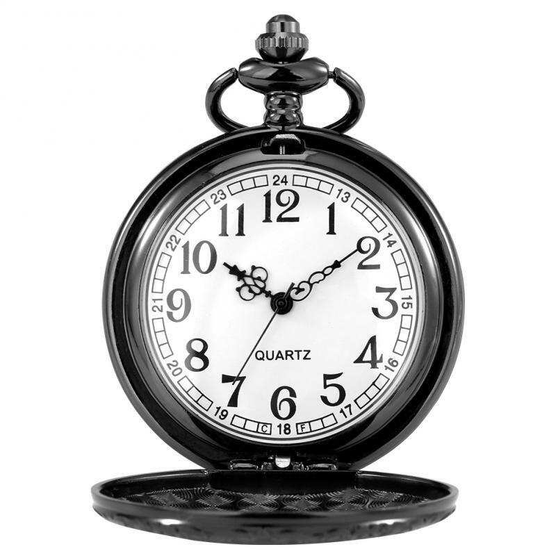 ساعة الجيب كوارتز فاخرة للرجال والنساء ، نمط القرون الوسطى ، سلسلة قلادة قلادة ، ساعة Steampunk ، والأزياء الرجعية ، هدية مجوهرات