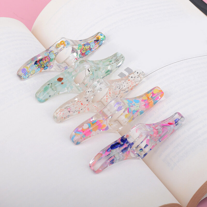 Thumb Book Support Bookmark School Supplies Petal Reading Aids Spreader Marque Page Segnalibro Book Accessories Book Page Holder