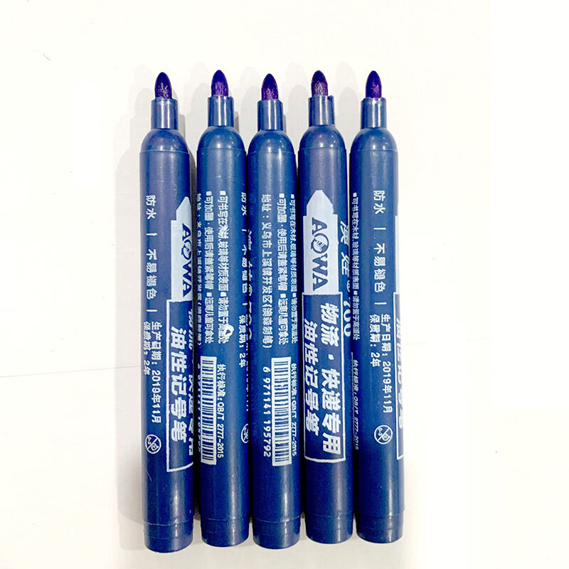 5/10 Pcs สี Marker ปากกากันน้ำปากกาดำสำหรับยางเครื่องหมาย Quick Drying ปากกาเครื่องเขียน Q1
