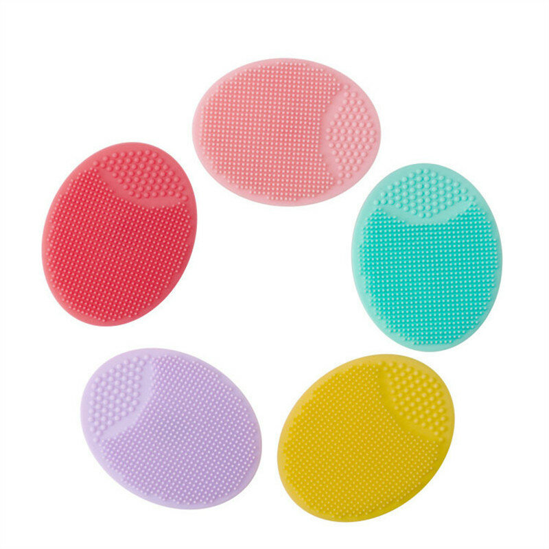 New Silicone Beauty Face Washing Pad Face Cleansing Brush Tool Facial Exfoliating Blackhead Soft Deep Cleaning Face Brushes