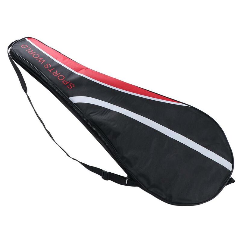 Bolsa de raqueta de bádminton con correa ajustable, cubierta de raqueta, bolsa de volante organizadora, bolsa de hombro ligera, deportes al aire libre