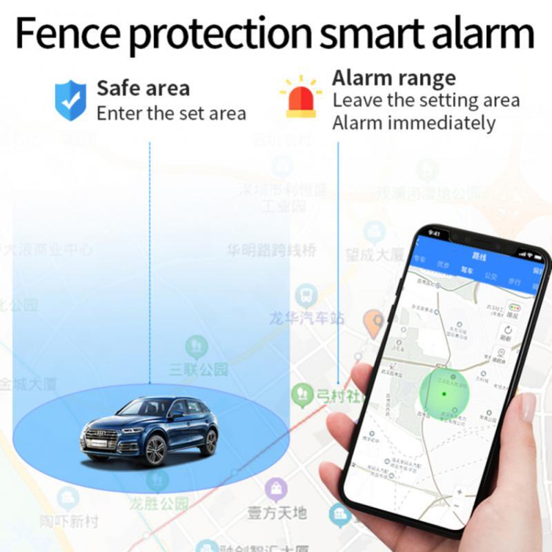 Умный GPS-Трекер RYRA, устройство для отслеживания местоположения в реальном времени, с функцией защиты от кражи, с пультом дистанционного управления