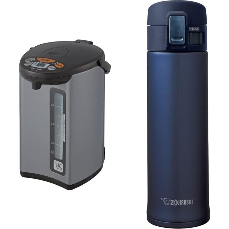 Zojirushi-calentador de agua CD-WCC30 Micom, 101 oz, marrón oscuro plateado