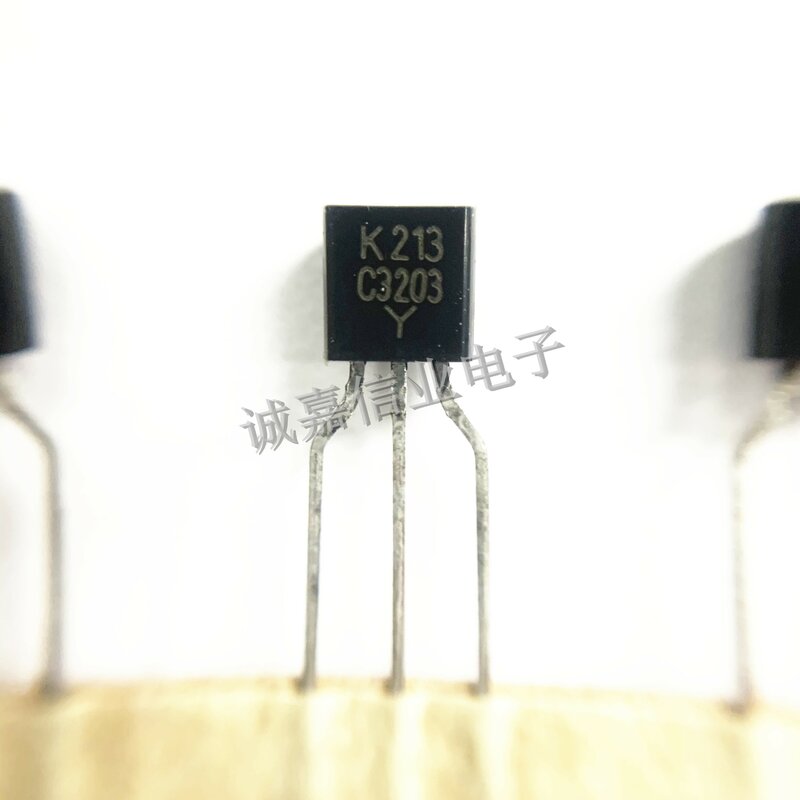 100 pçs/lote KTC3203-Y-AT/p to-92 KTC3203-Y c3203 transistor de junção bipolar, tipo npn