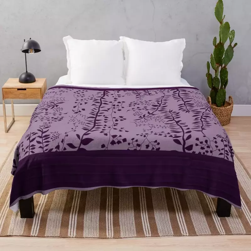 Bella Swan's Comforter Set Replica | Purples Cool - Version 2 | Twilight Saga Fanart Throw Blanket Designers Blankets