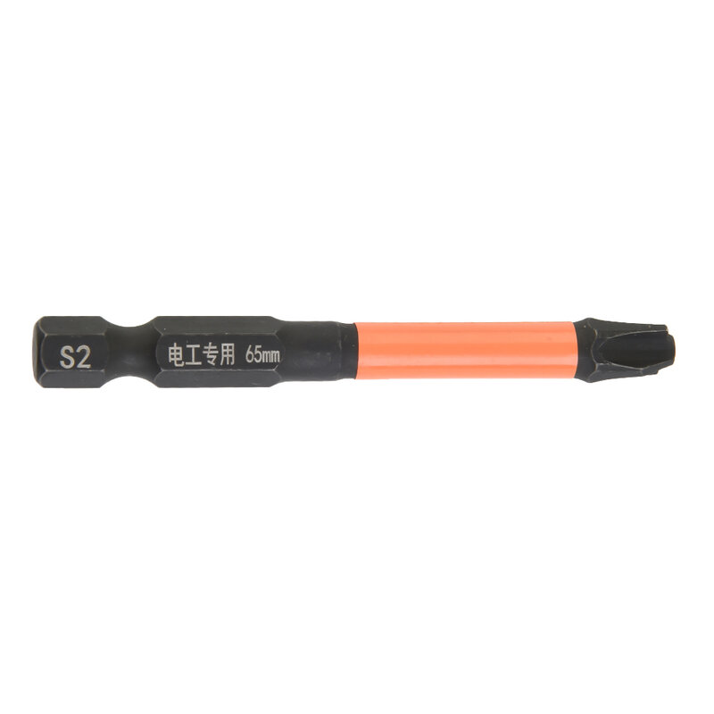 Slotted Cross Screwdriver Bit Magnetic Special For Electrician PH1 PH2 Tool Accessories And Parts Alloy Steel 1pc
