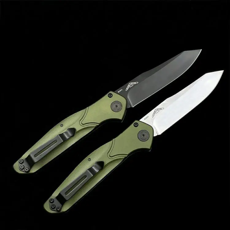 BENCHMADE Kemah 9400 pisau lipat OSBORNE pegangan aluminium luar ruangan keselamatan-mempertahankan pisau saku alat EDC