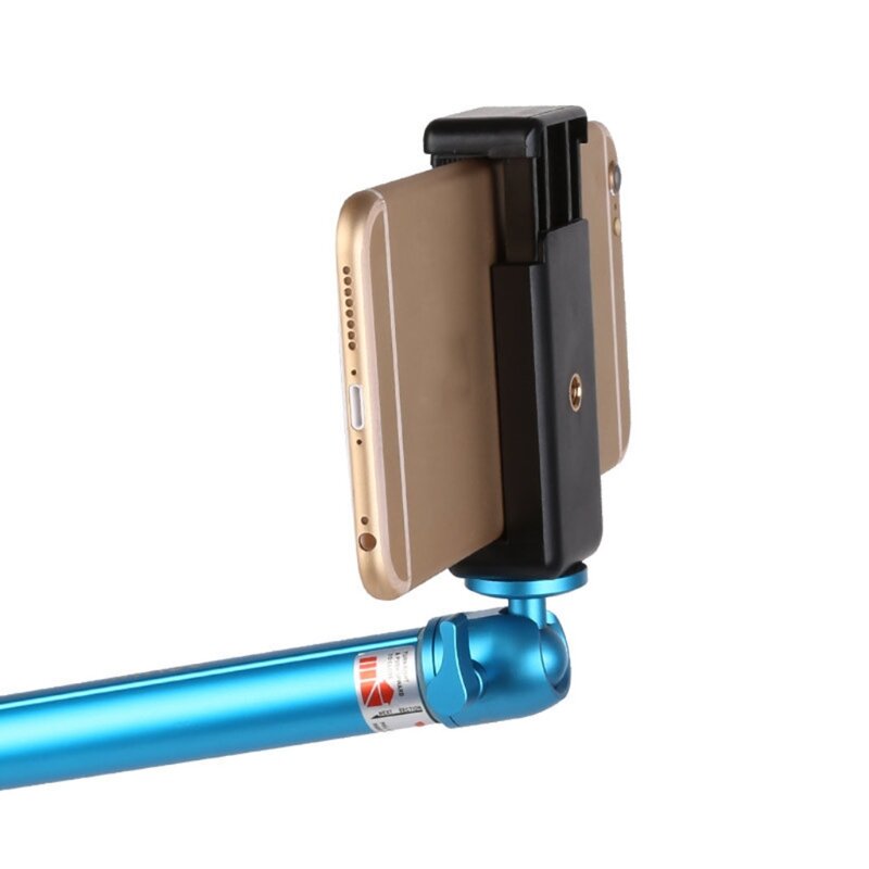 Palo Selfie/cámara/trípode/soporte para teléfono móvil, adaptador Clip, abrazadera, envío directo