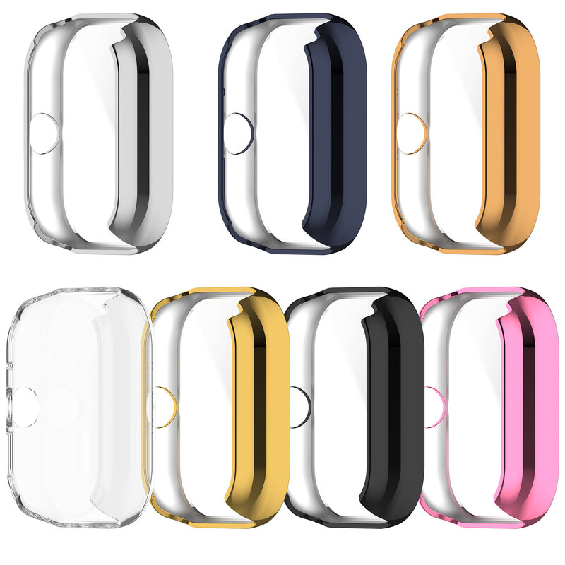 Case For Redmi Watch 4 Smart Watchband Soft TPU Full Screen Protector Cover for Xiaomi Redmi Watch4 Protective Cases Accessories