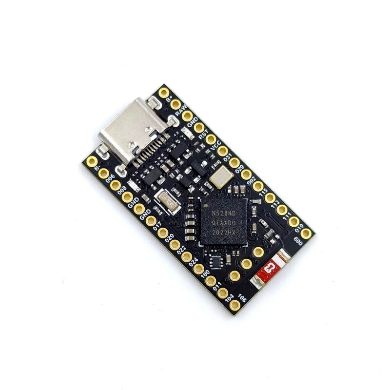 NRF52840 Development Board Supermini Compatible With Nice!Nano V2.0 Bluetooth Charging Management