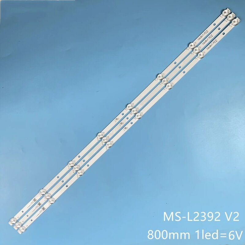 Bandes LED pour CX43D08-ZC62AG-03 HL-00430A30-0402S-06 A1 SJ.CX.D4300402-3030ES-M 1.14.MD430052 CX430DLEDM T-CON ST4251B01-1-XC-7