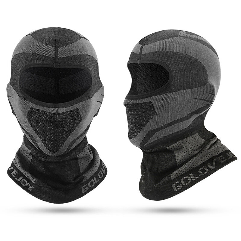 Pasamontañas transpirable para casco de motocicleta, máscara facial completa a prueba de viento, protector solar, accesorios de ciclismo